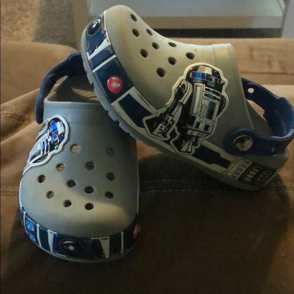 R2-D2 kid Crocs